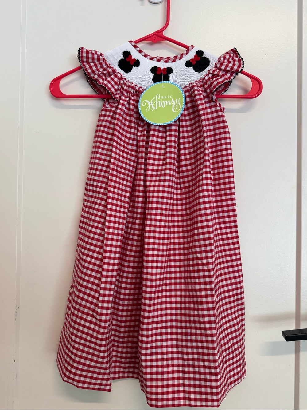 Smocked Minnie Mouse Dress - Classic Whimsy